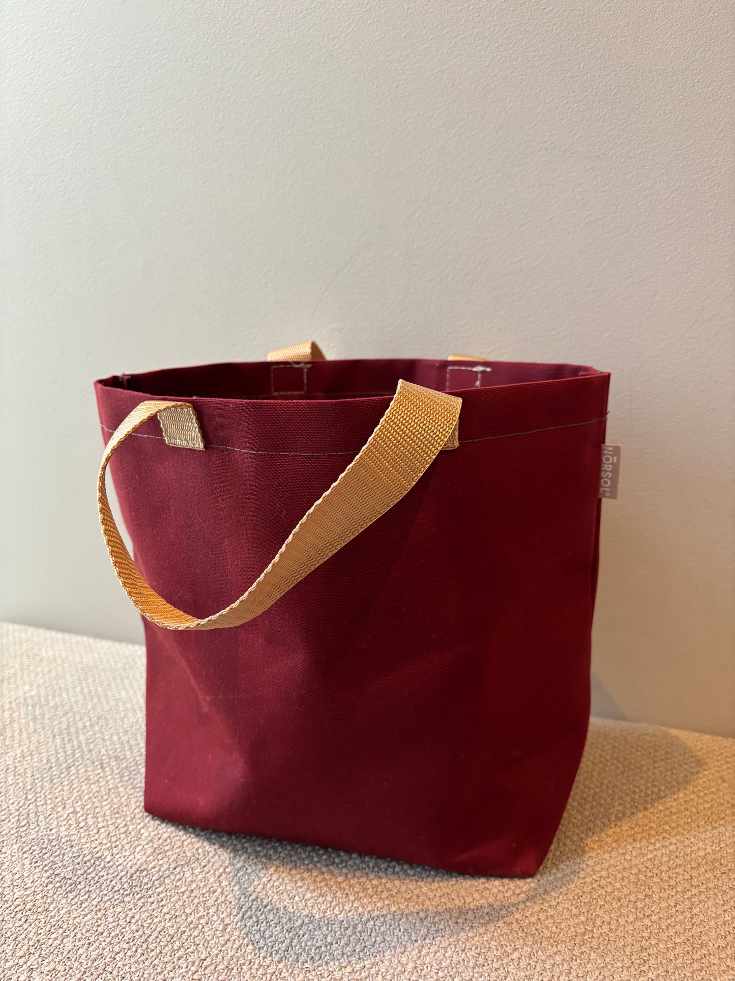 Gullruten x Norsol veske - Limited Edition - burgunder